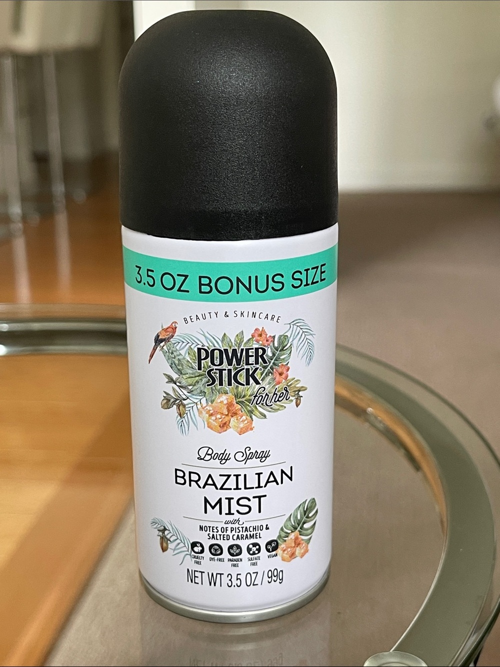 Power Stick Brazilian Mist Body Spray NWT